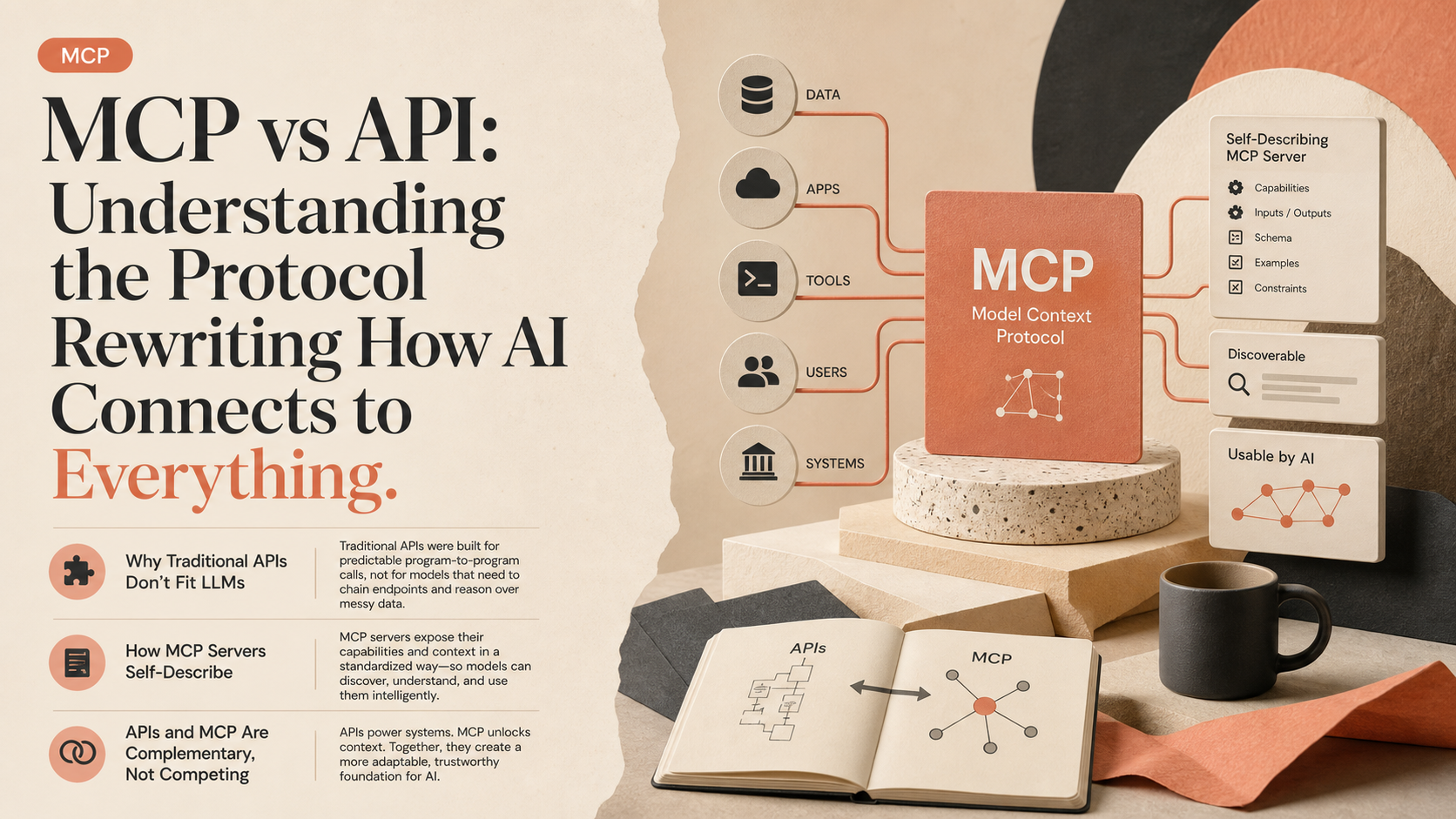 MCP vs API: Understanding the Protocol Rewriting How AI Connects to Everything
