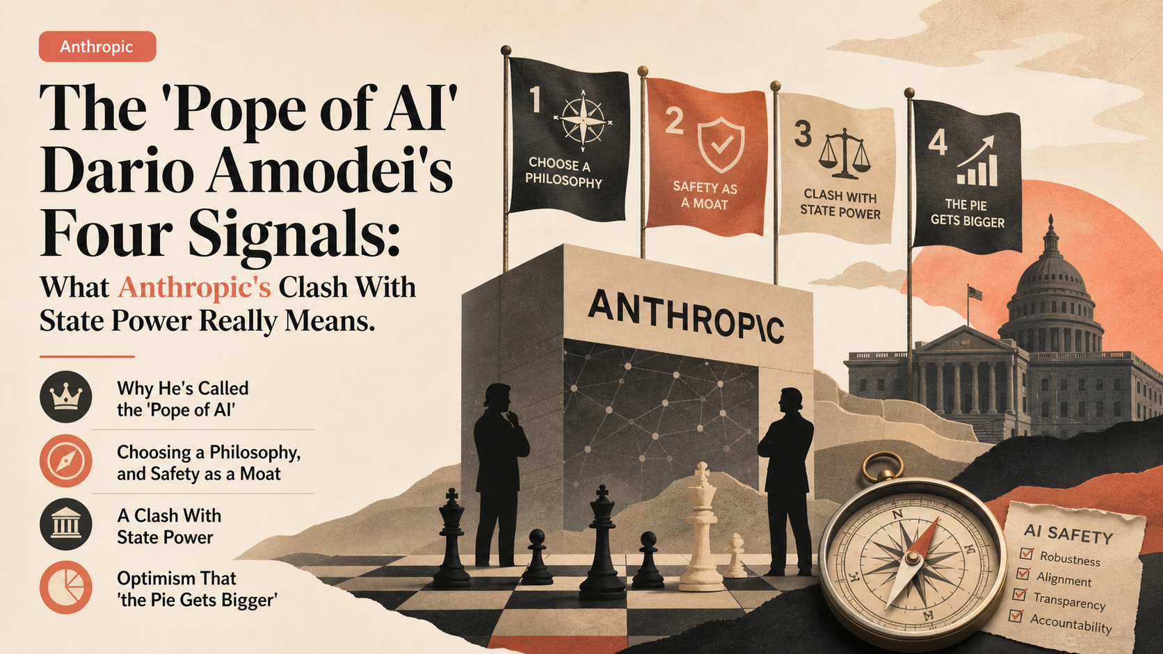 The 'Pope of AI' Dario Amodei's Four Signals: What Anthropic's Clash With State Power Really Means