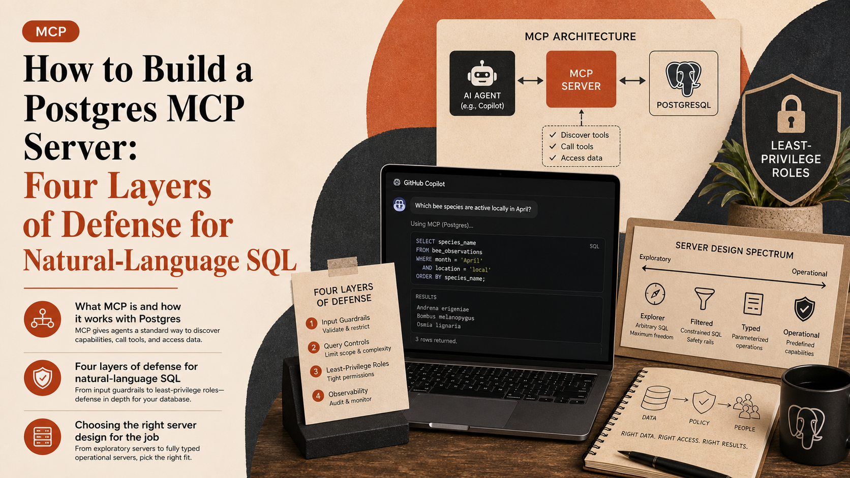 How to Build a Postgres MCP Server: Four Layers of Defense for Natural-Language SQL
