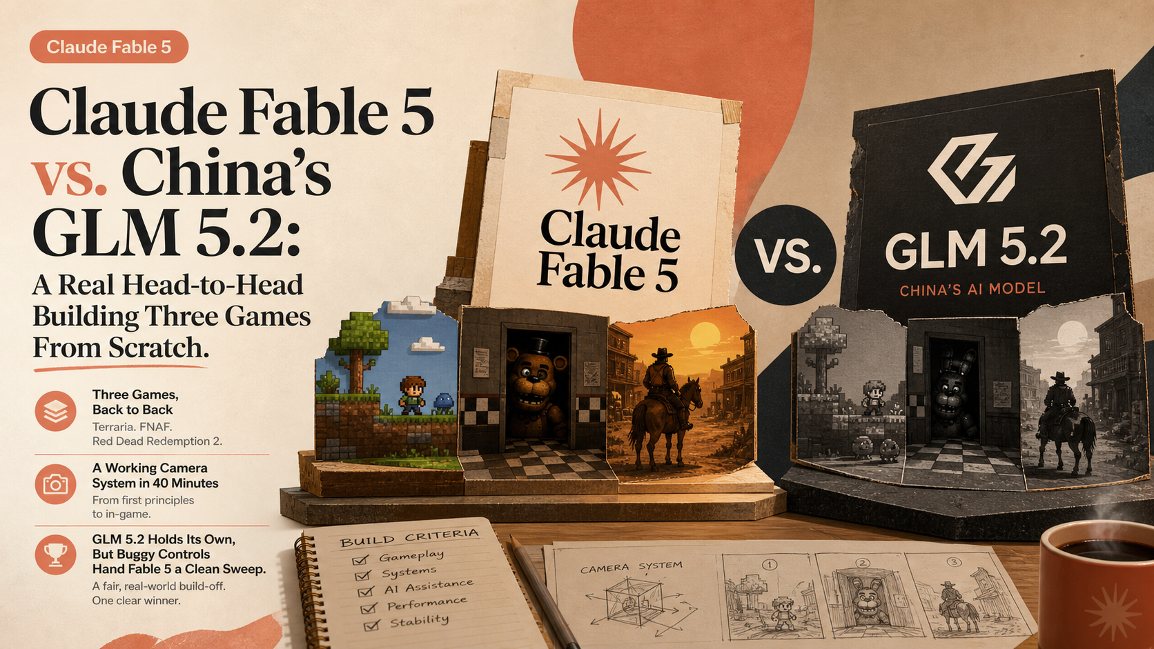 Claude Fable 5 vs. China's GLM 5.2: A Real Head-to-Head Building Three Games From Scratch