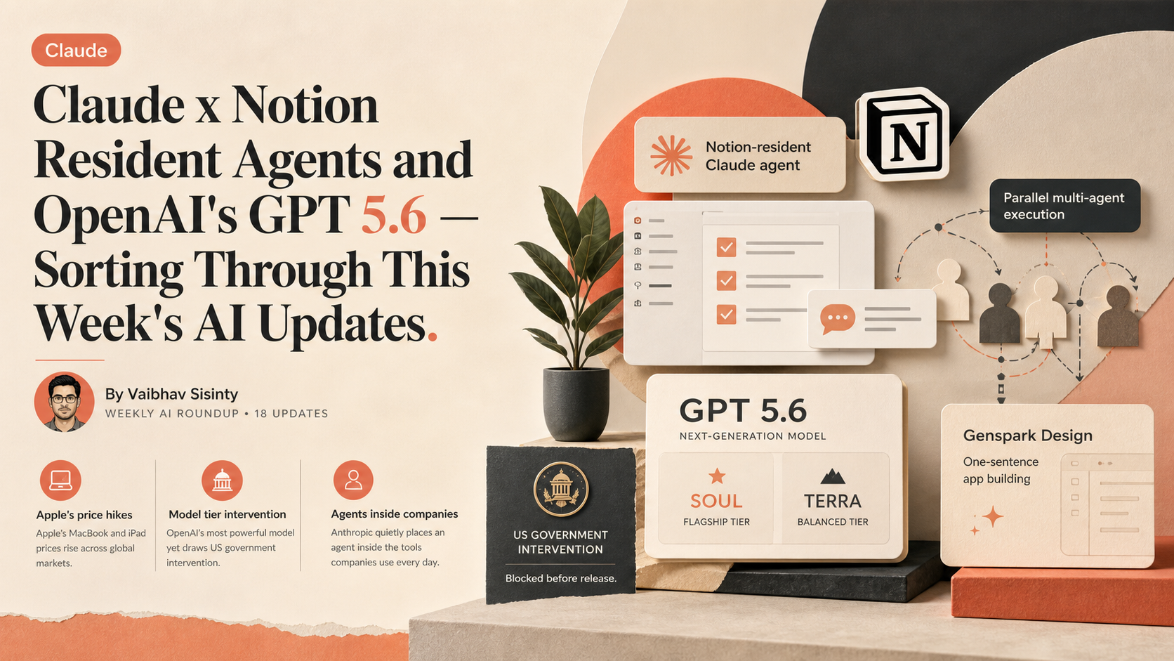 Claude x Notion Resident Agents and OpenAI's GPT 5.6 — Sorting Through This Week's AI Updates