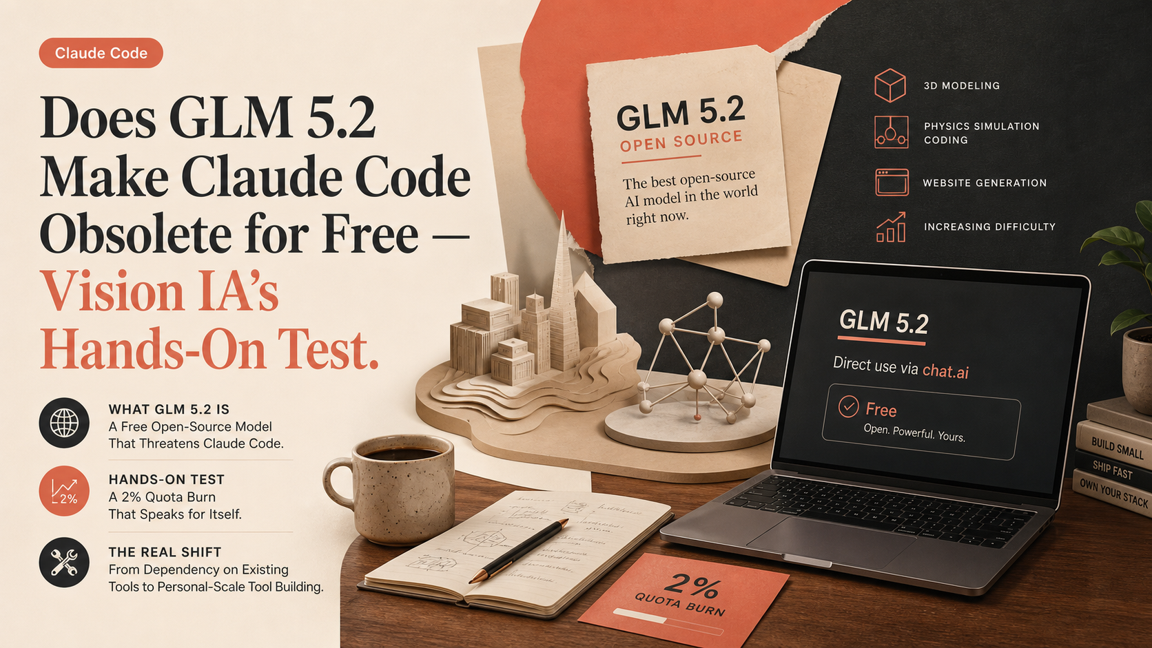 Does GLM 5.2 Make Claude Code Obsolete for Free — Vision IA's Hands-On Test