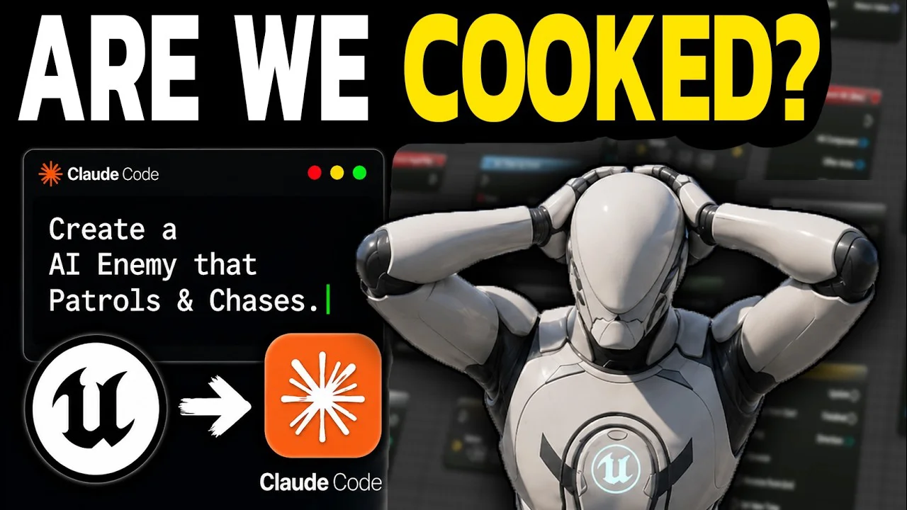 I Tested Claude Inside Unreal Engine 5.8...