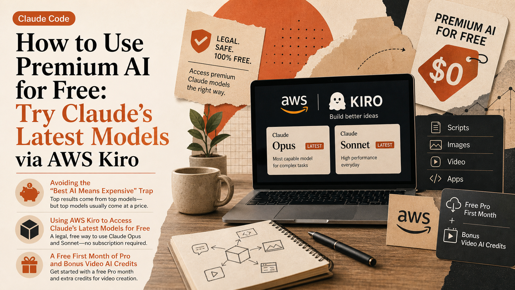 How to Use Premium AI for Free: Try Claude’s Latest Models via AWS Kiro