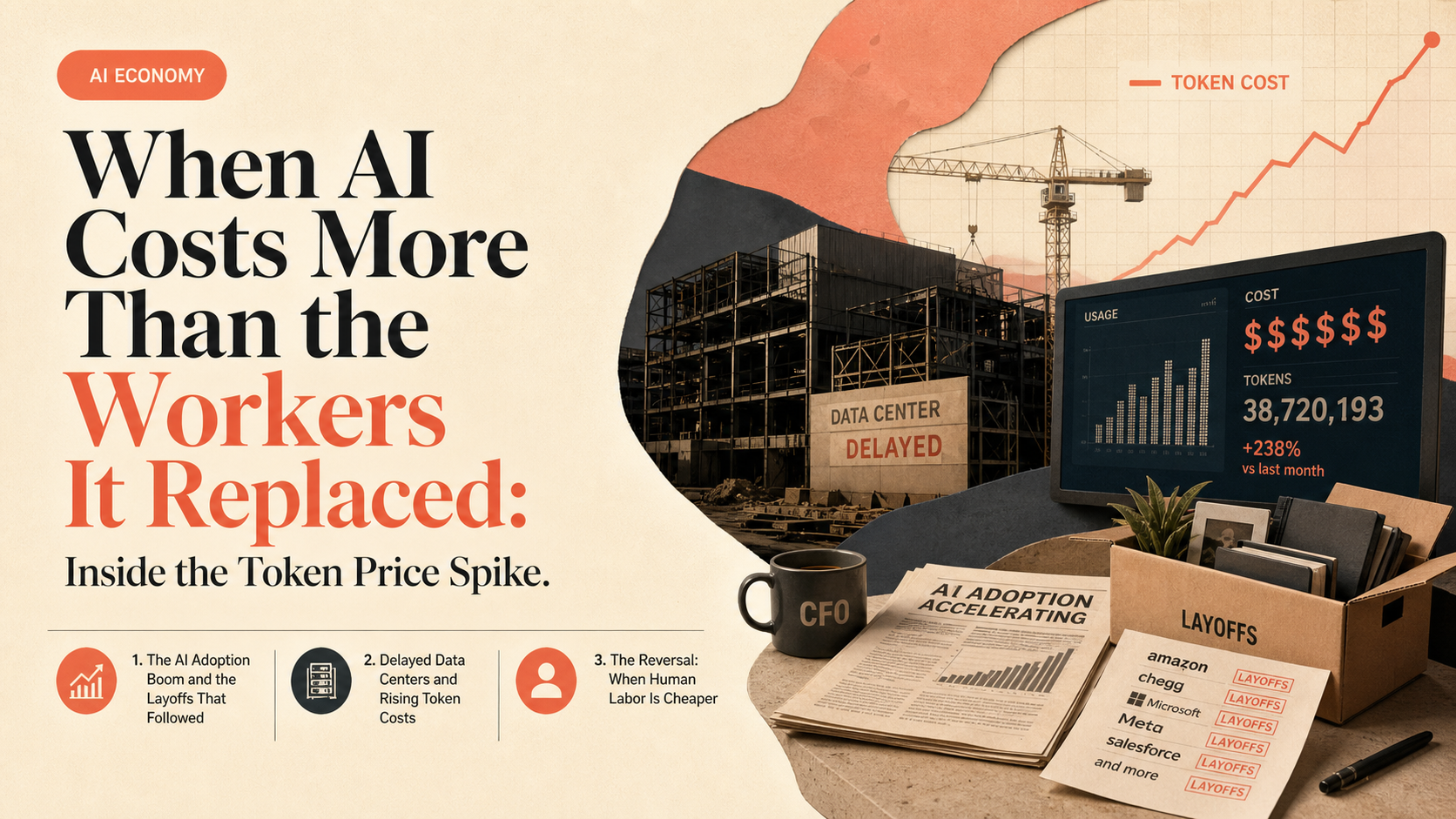 When AI Costs More Than the Workers It Replaced: Inside the Token Price Spike