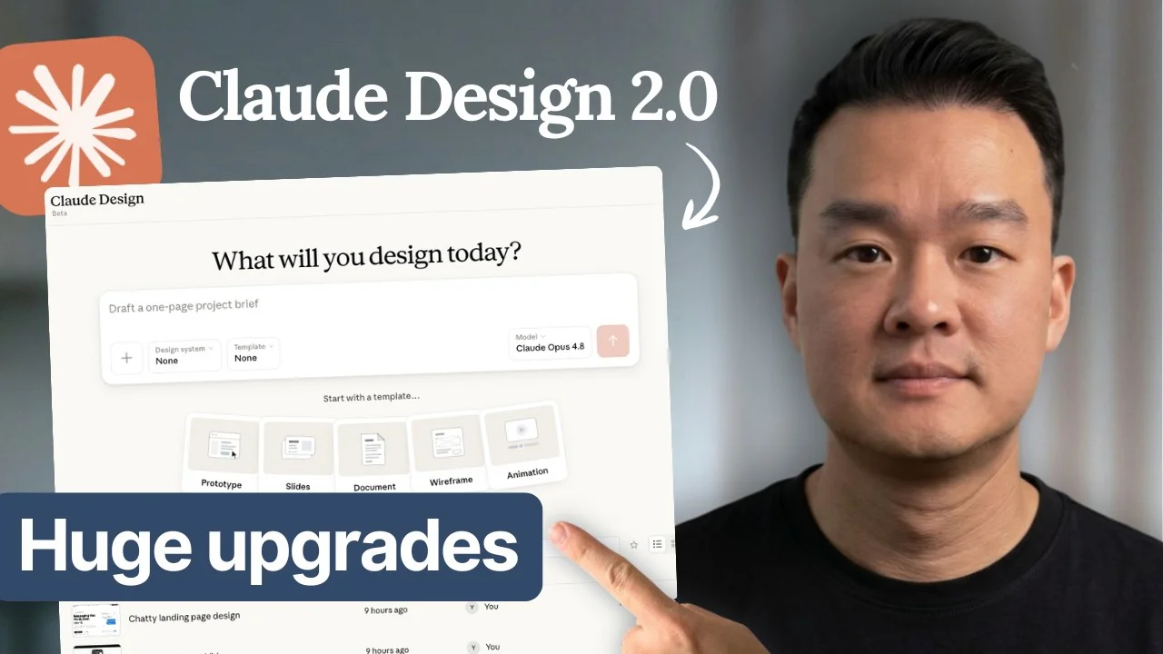 Anthropic just dropped Claude Design 2.0 (MASSIVE Upgrades)