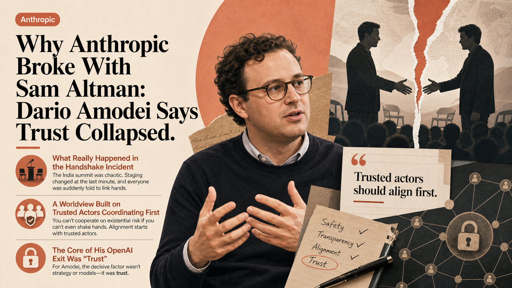 Why Anthropic Broke With Sam Altman: Dario Amodei Says Trust Collapsed