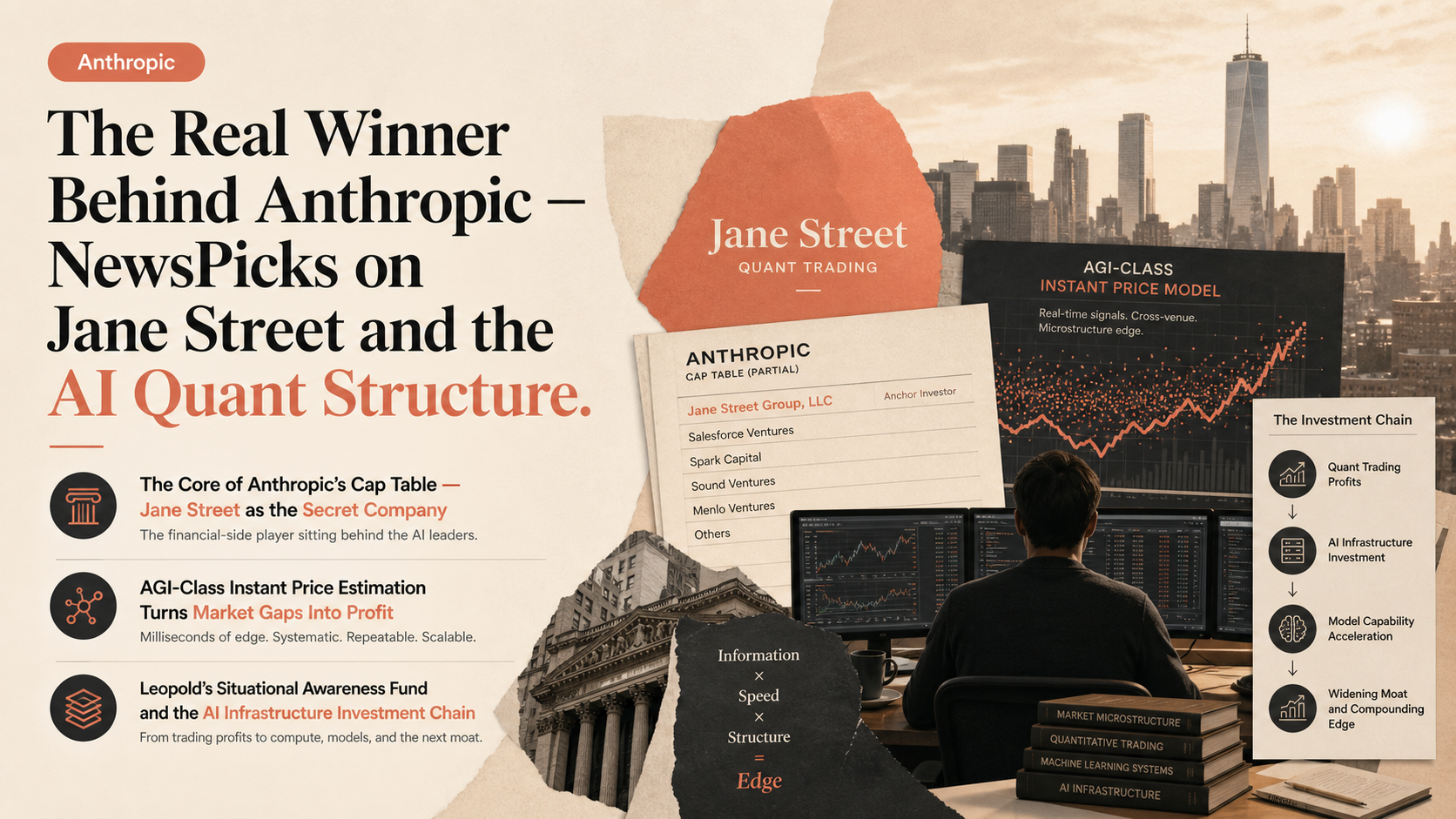 The Real Winner Behind Anthropic — NewsPicks on Jane Street and the AI Quant Structure