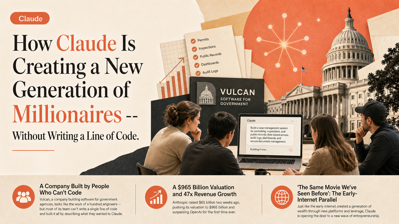 How Claude Is Creating a New Generation of Millionaires -- Without Writing a Line of Code