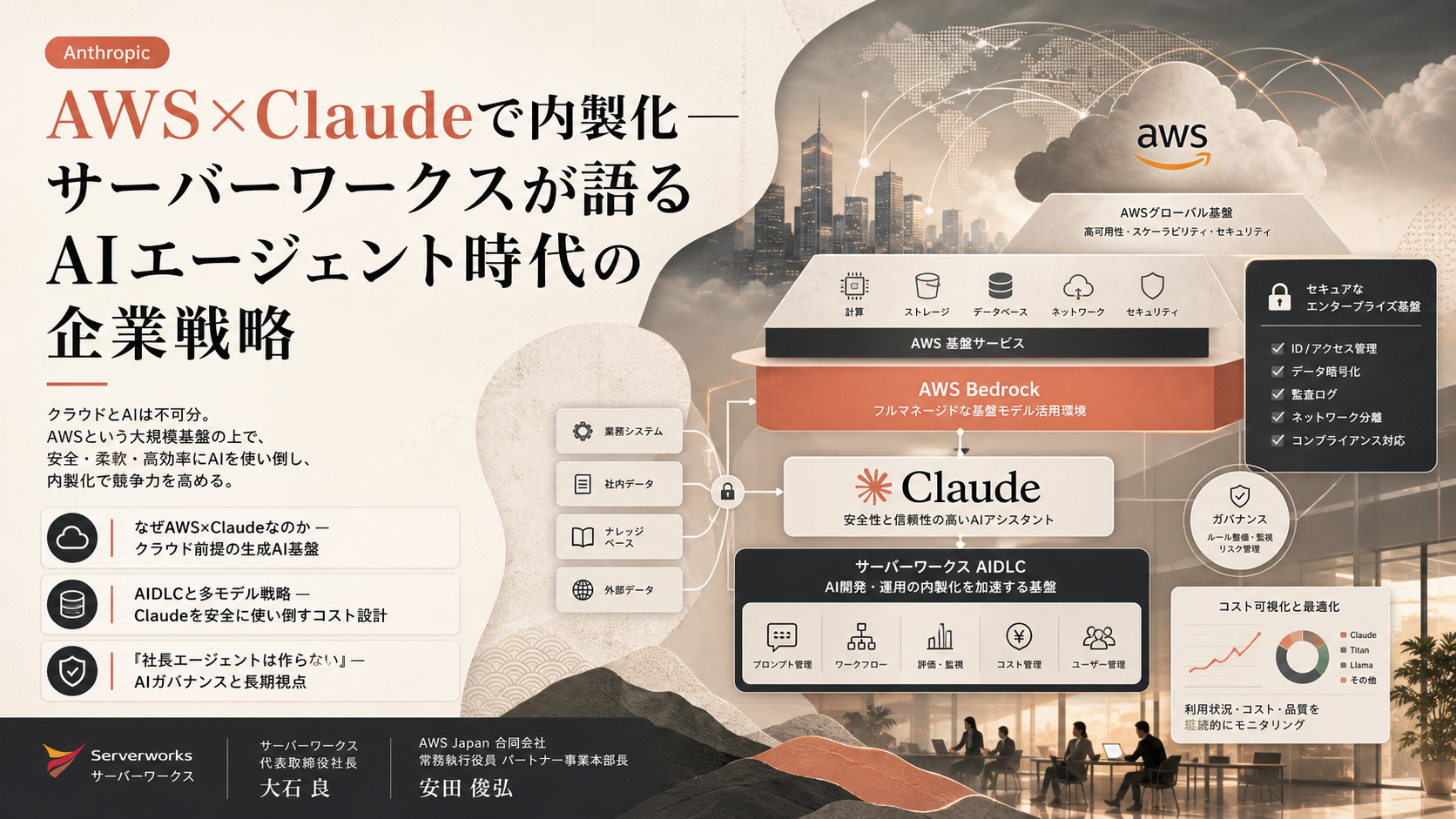 AWS×Claudeで内製化 — サーバーワークスが語るAIエージェント時代の企業戦略