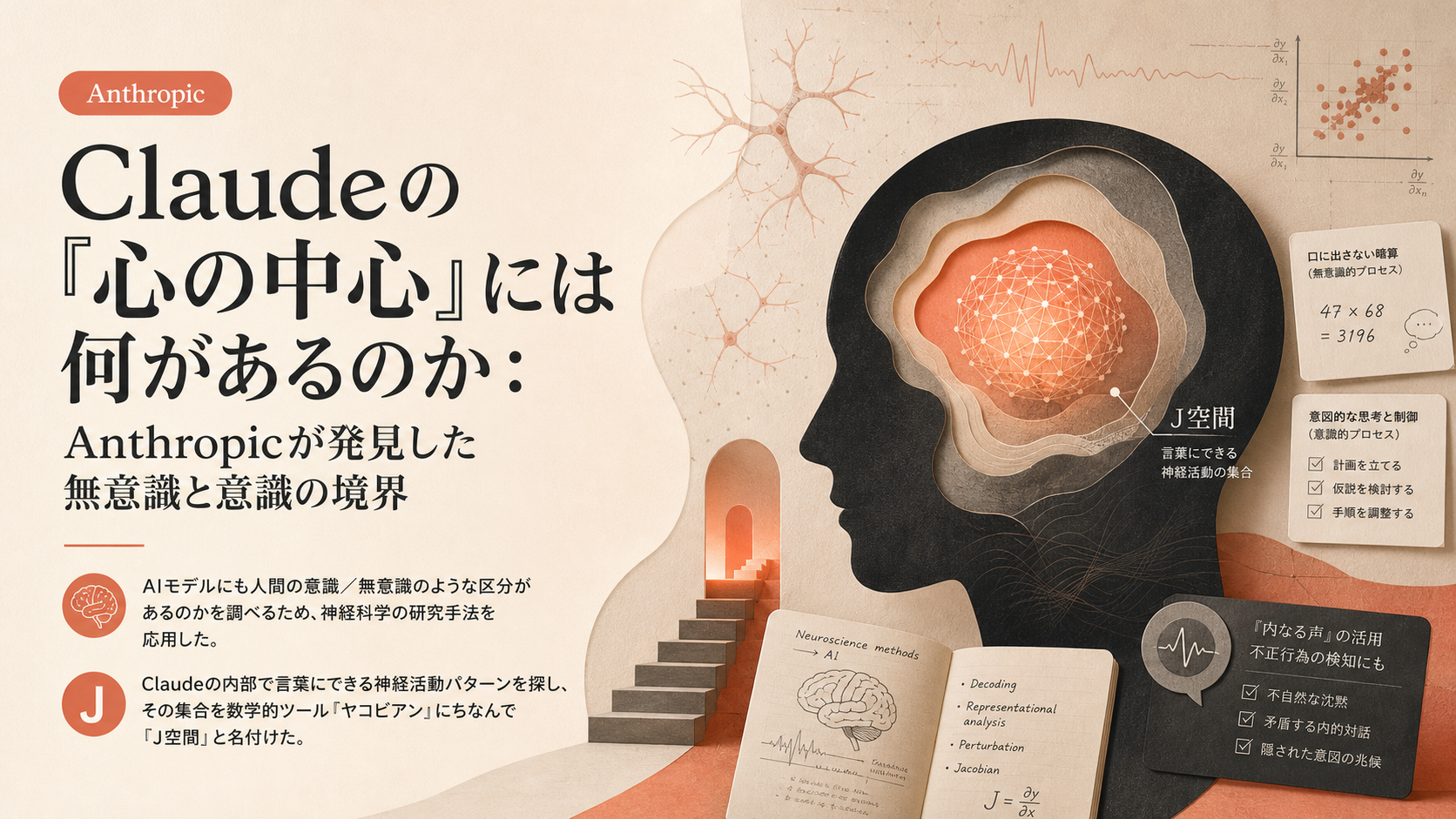 Claudeの『心の中心』には何があるのか：Anthropicが発見した無意識と意識の境界
