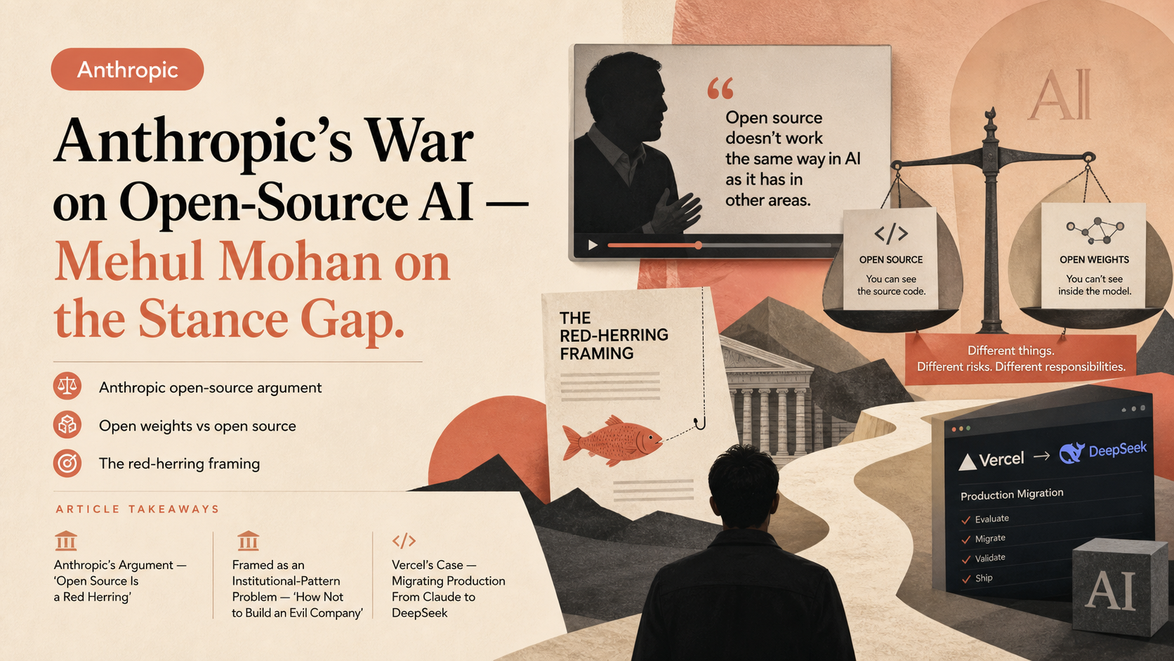 Anthropic's War on Open-Source AI — Mehul Mohan on the Stance Gap