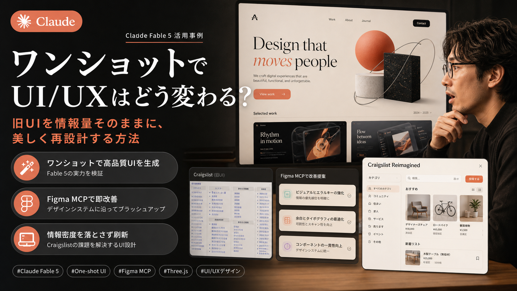 Claude Fable 5 UI/UX One-Shots - 5 Tests